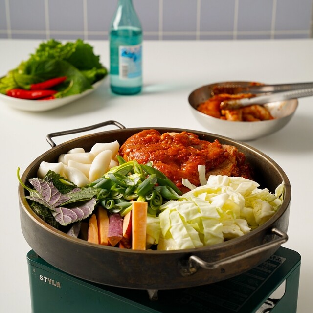 강원더몰,춘천영자닭갈비 1Kg